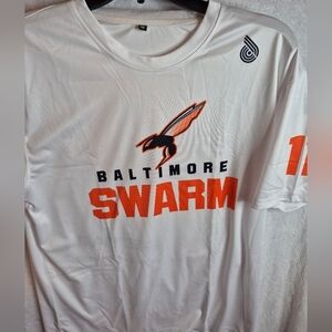 Baltimore Swarm Lacrosse SHIRT M #11 Kelley